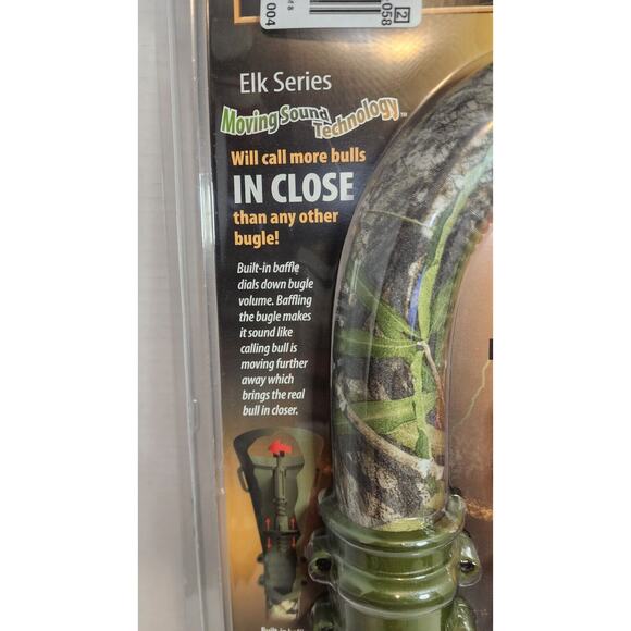 FoxPro Elk Series "The Closer" Elk Bugle Diaphragm Game Call Brand New Sealed - Picture 6 of 7